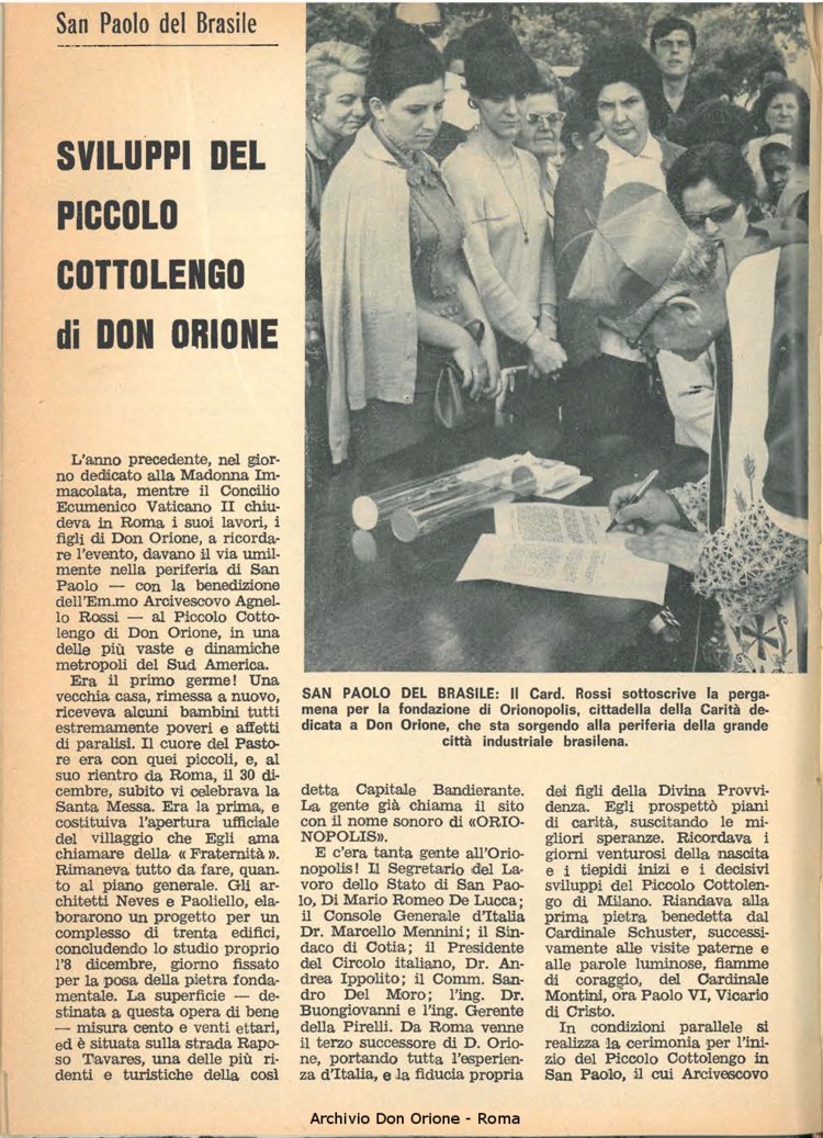 La piccola Opera della Divina Provvidenza, 62, 01, 01-01-1967, pagina 12
