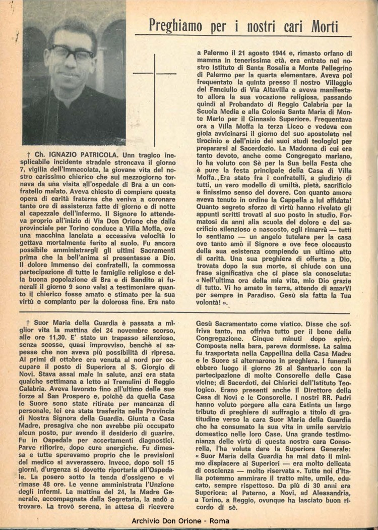 La piccola Opera della Divina Provvidenza, 62, 01, 01-01-1967, pagina 16