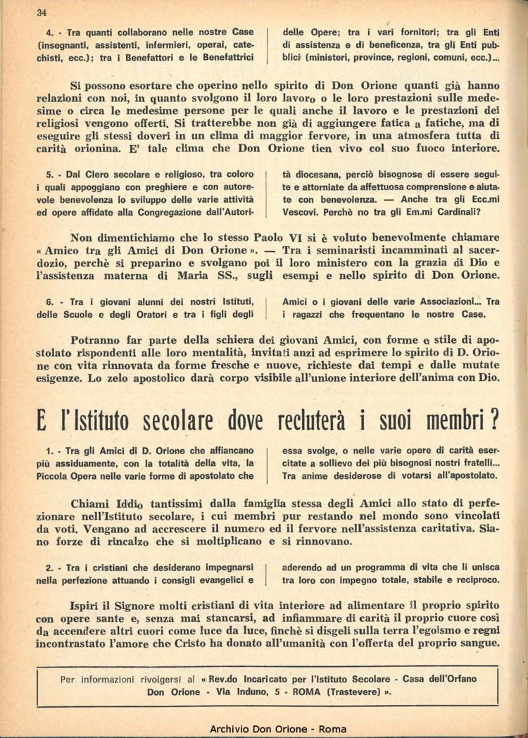 La piccola Opera della Divina Provvidenza, 62, 03, 01-02-1967, pagina 14