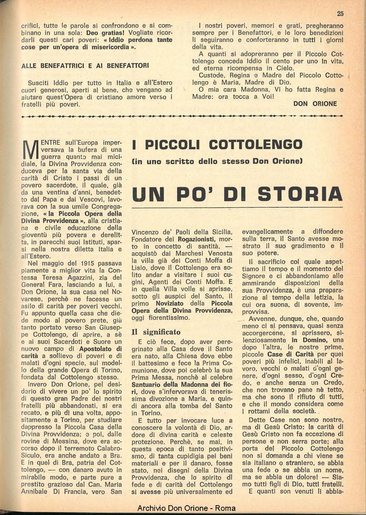 La piccola Opera della Divina Provvidenza, 62, 06, 15-03-1967, pagina 5