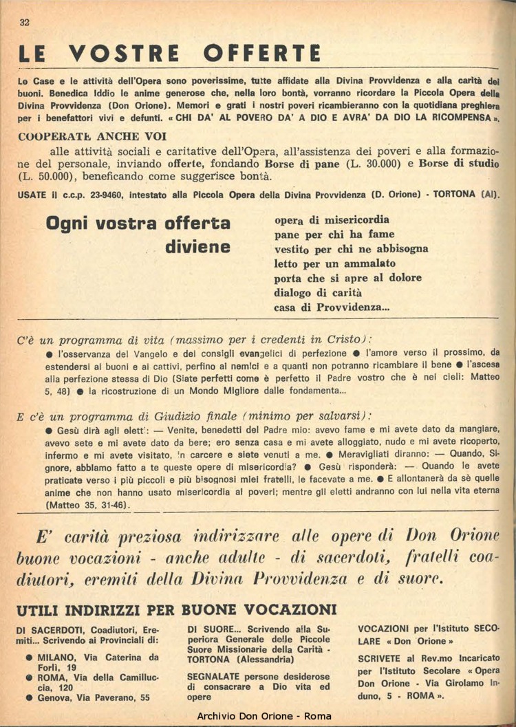La piccola Opera della Divina Provvidenza, 62, 06, 15-03-1967, pagina 12
