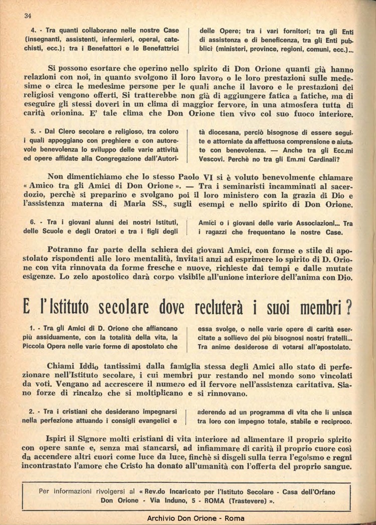 La piccola Opera della Divina Provvidenza, 62, 06, 15-03-1967, pagina 14