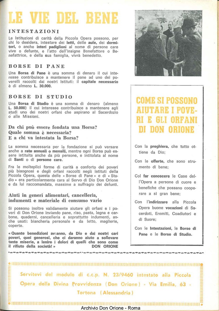 La piccola Opera della Divina Provvidenza, 62, 06, 15-03-1967, pagina 19