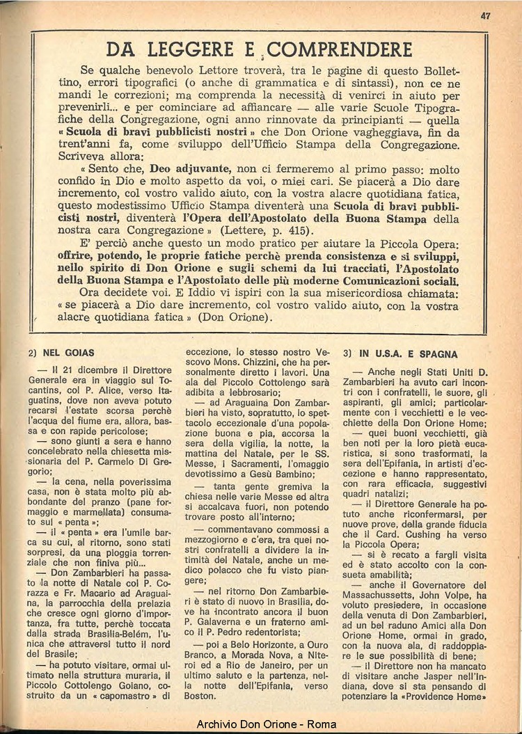 La piccola Opera della Divina Provvidenza, 62, 07, 01-04-1967, pagina 7