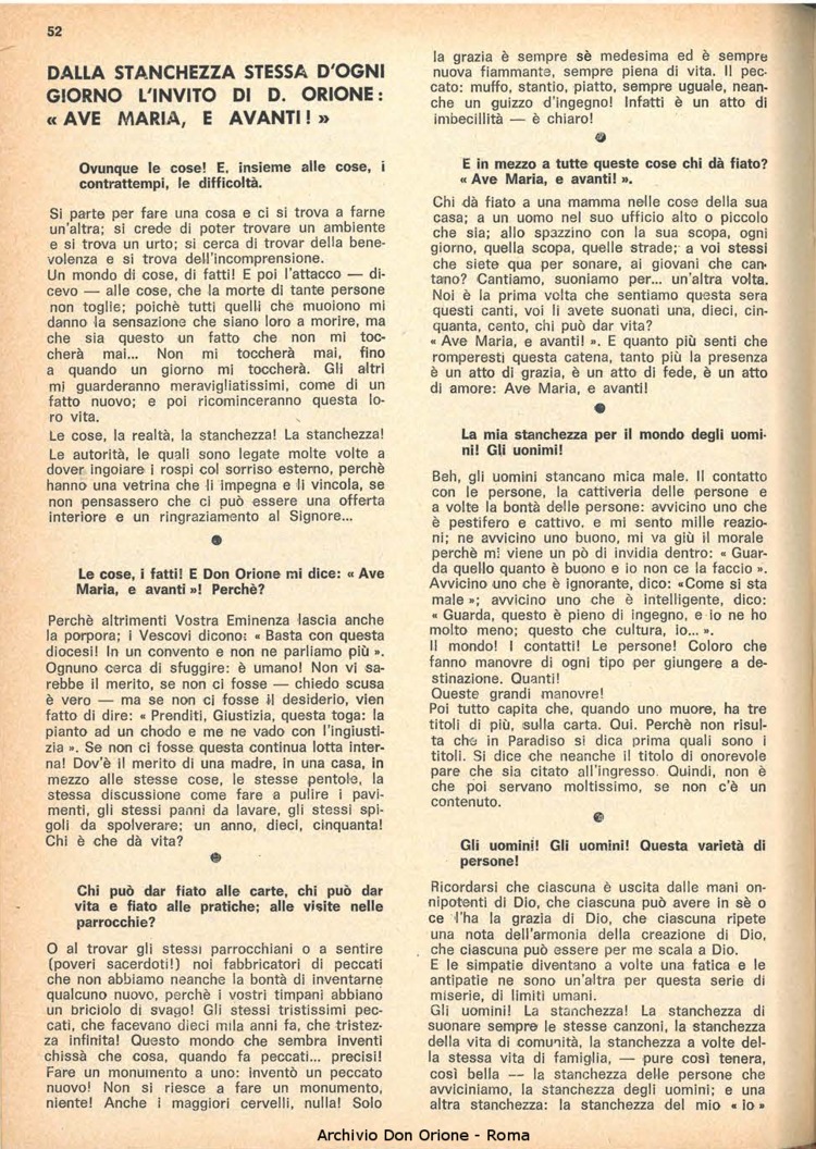 La piccola Opera della Divina Provvidenza, 62, 07, 01-04-1967, pagina 12