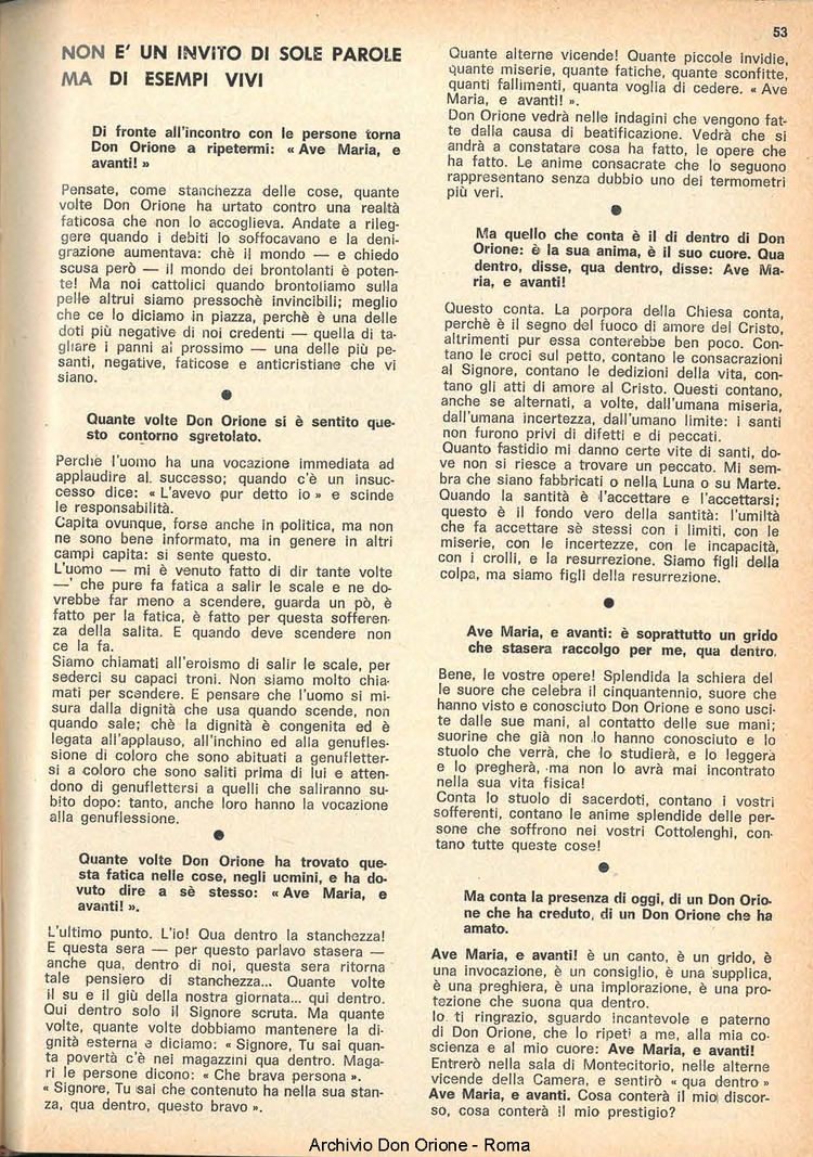 La piccola Opera della Divina Provvidenza, 62, 07, 01-04-1967, pagina 13