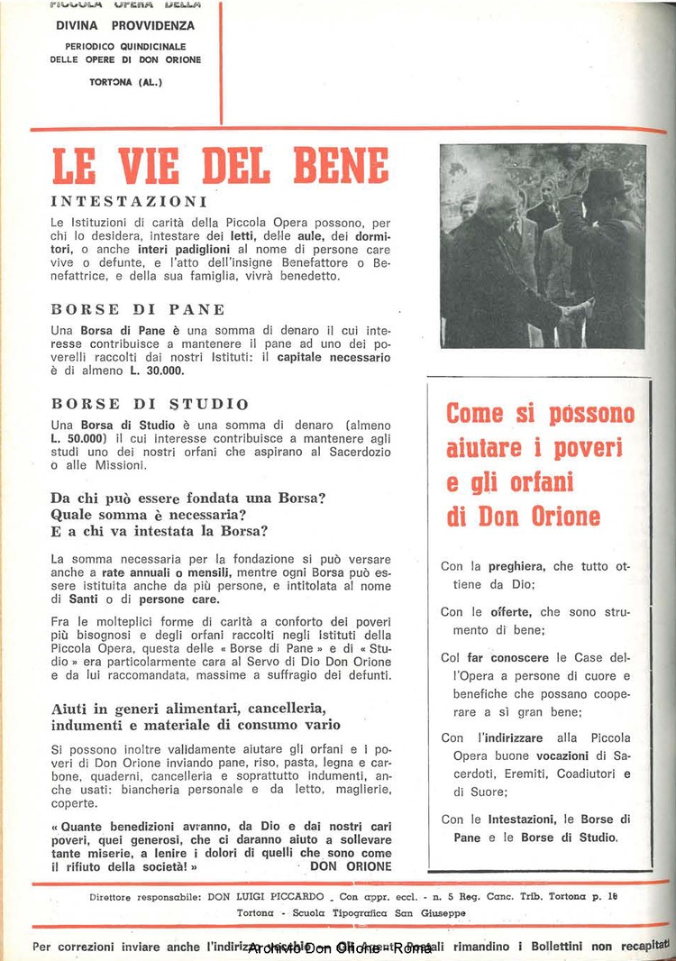 La piccola Opera della Divina Provvidenza, 62, 07, 01-04-1967, pagina 18