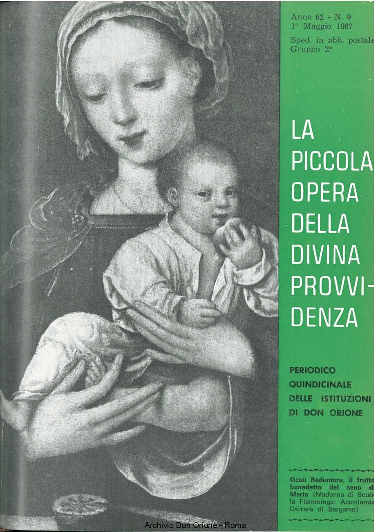 La piccola Opera della Divina Provvidenza, 62, 09, 01-05-1967, pagina 1