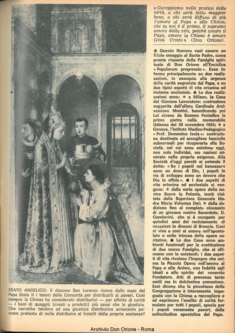 La piccola Opera della Divina Provvidenza, 62, 09, 01-05-1967, pagina 5