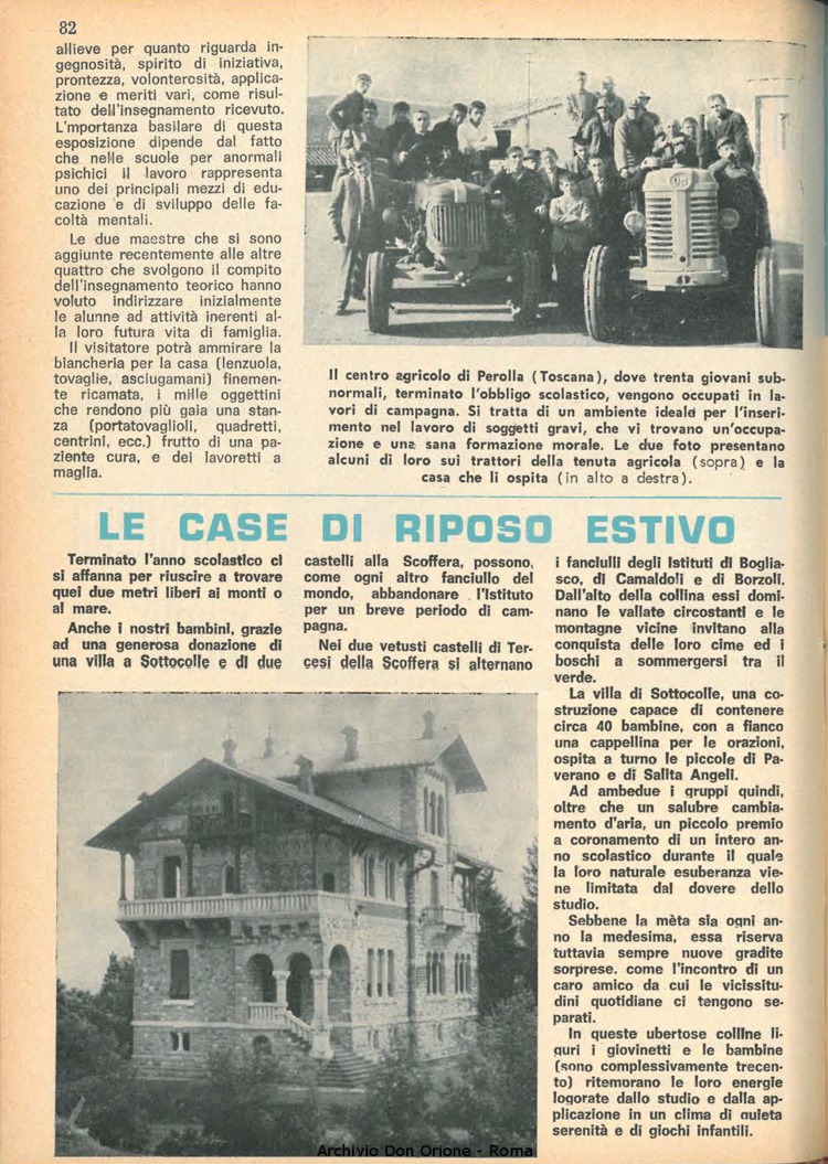 La piccola Opera della Divina Provvidenza, 62, 09, 01-05-1967, pagina 20