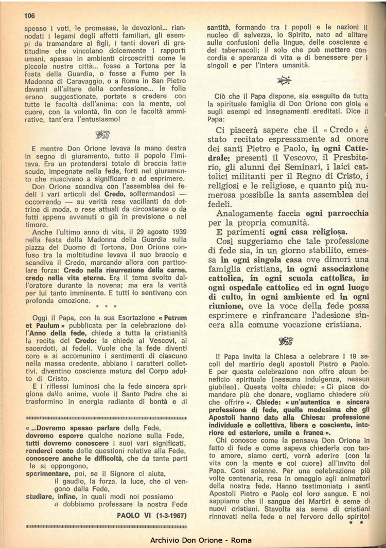 La piccola Opera della Divina Provvidenza, 62, 12, 15-06-1967, pagina 10