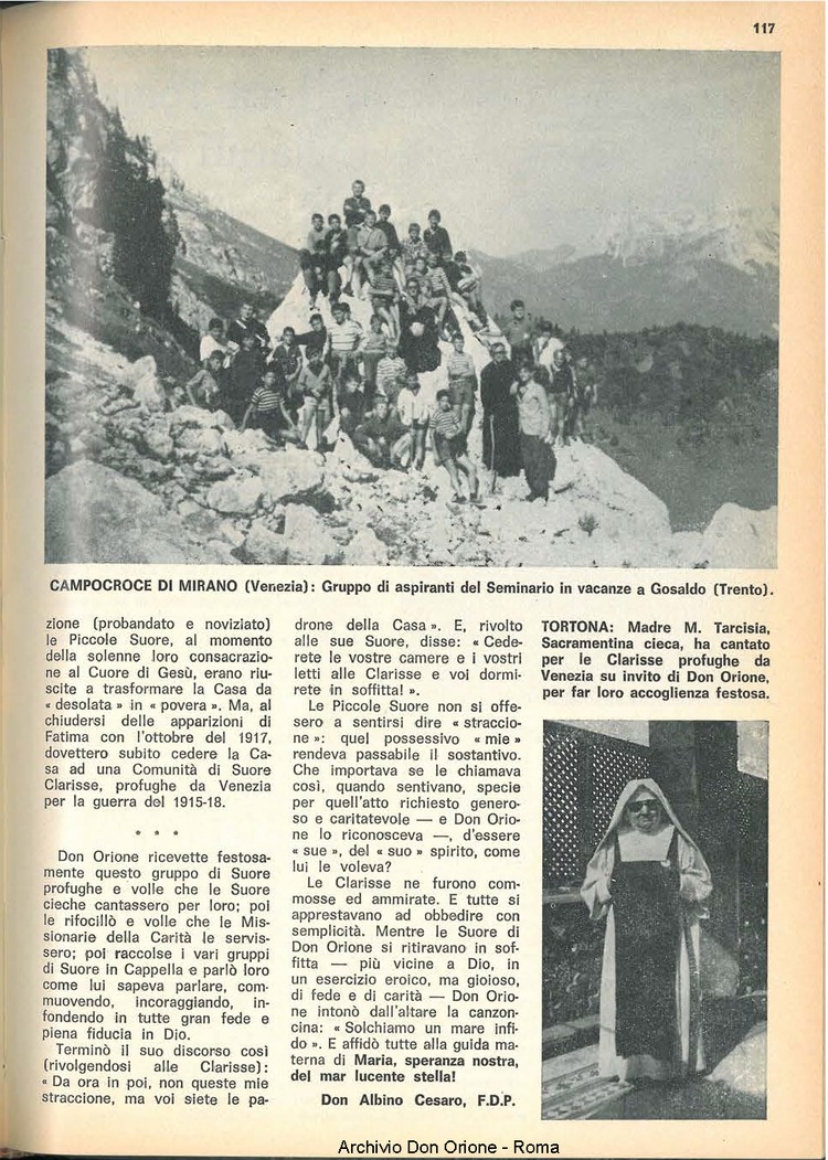 La piccola Opera della Divina Provvidenza, 62, 12, 15-06-1967, pagina 21