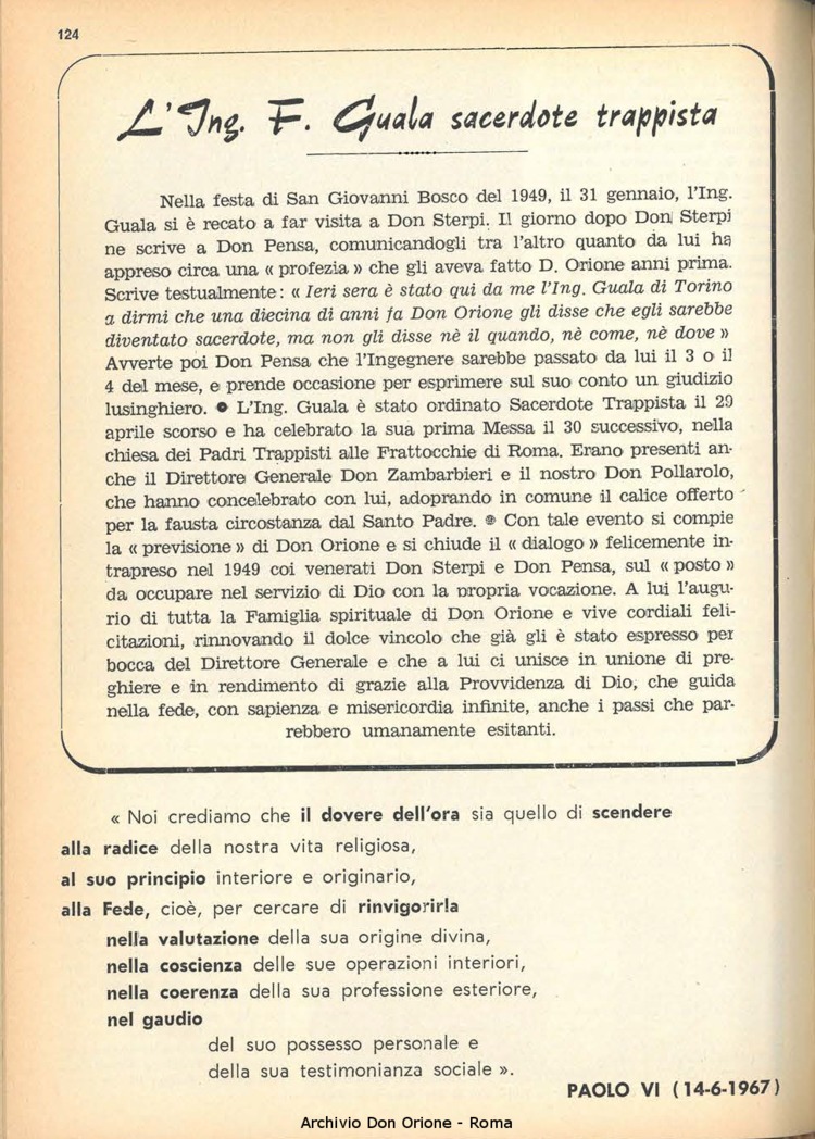 La piccola Opera della Divina Provvidenza, 62, 12, 15-06-1967, pagina 28