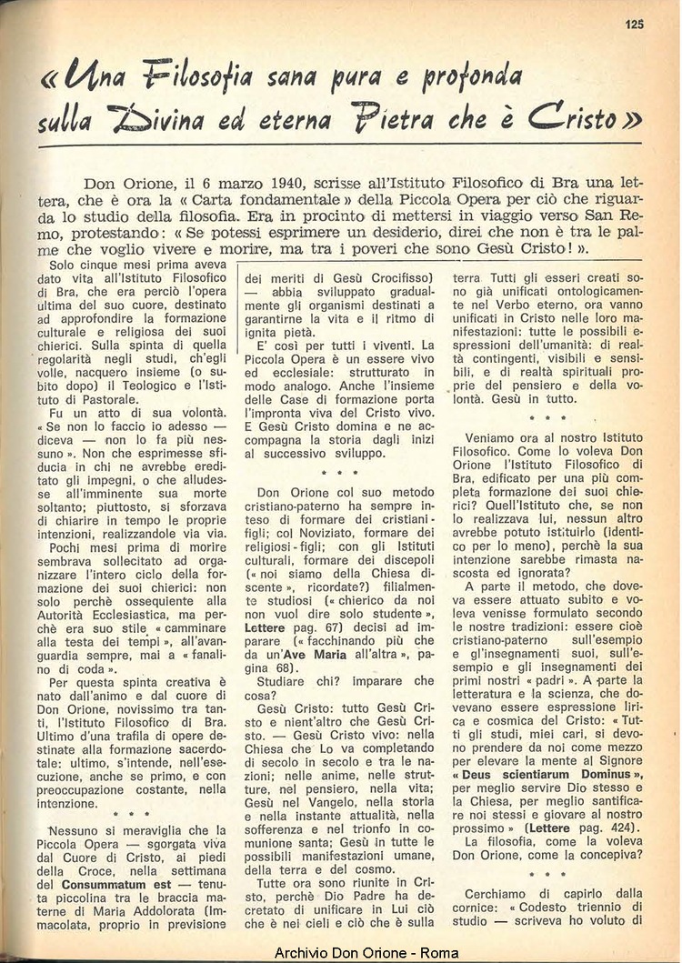 La piccola Opera della Divina Provvidenza, 62, 12, 15-06-1967, pagina 29