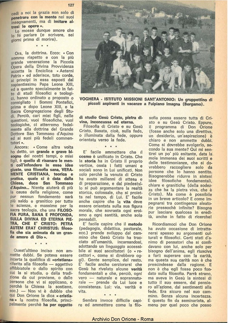 La piccola Opera della Divina Provvidenza, 62, 12, 15-06-1967, pagina 31