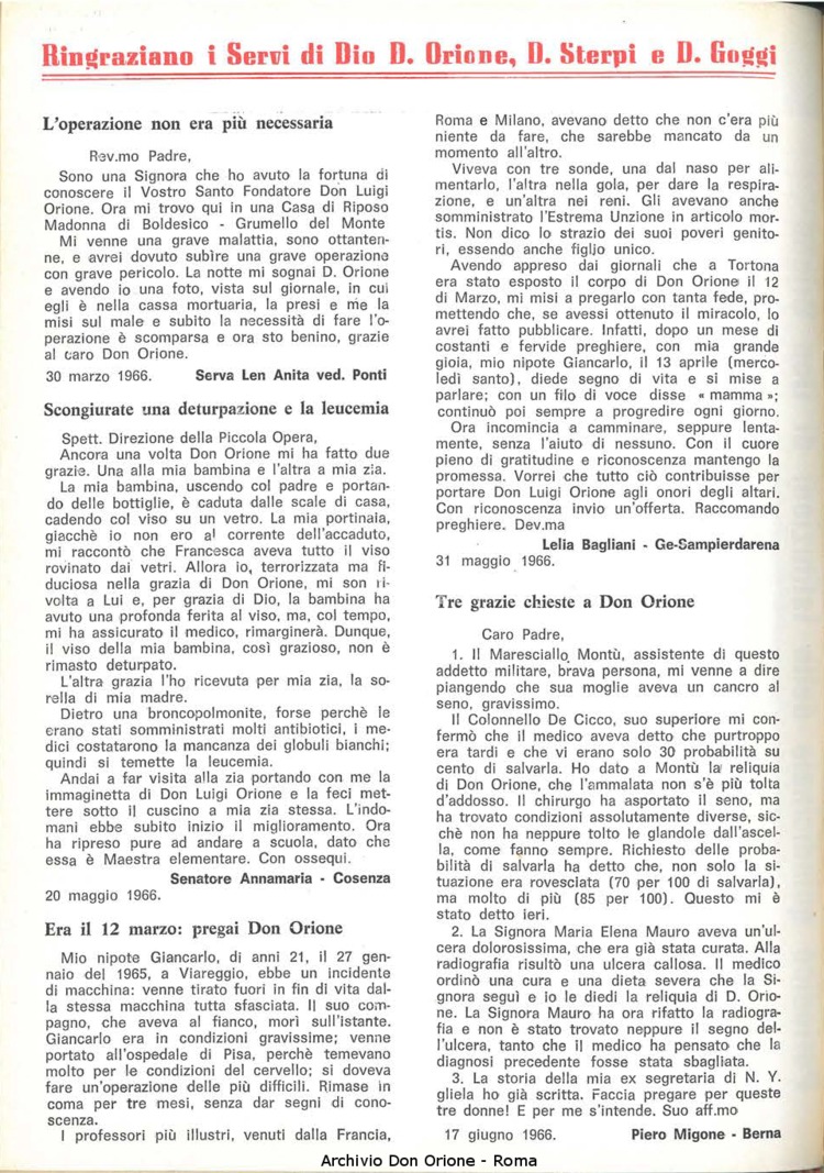 La piccola Opera della Divina Provvidenza, 62, 16, 15-08-1967, pagina 2