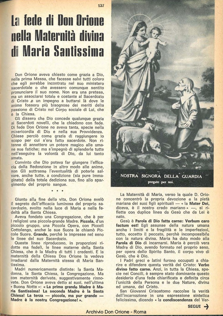 La piccola Opera della Divina Provvidenza, 62, 16, 15-08-1967, pagina 5