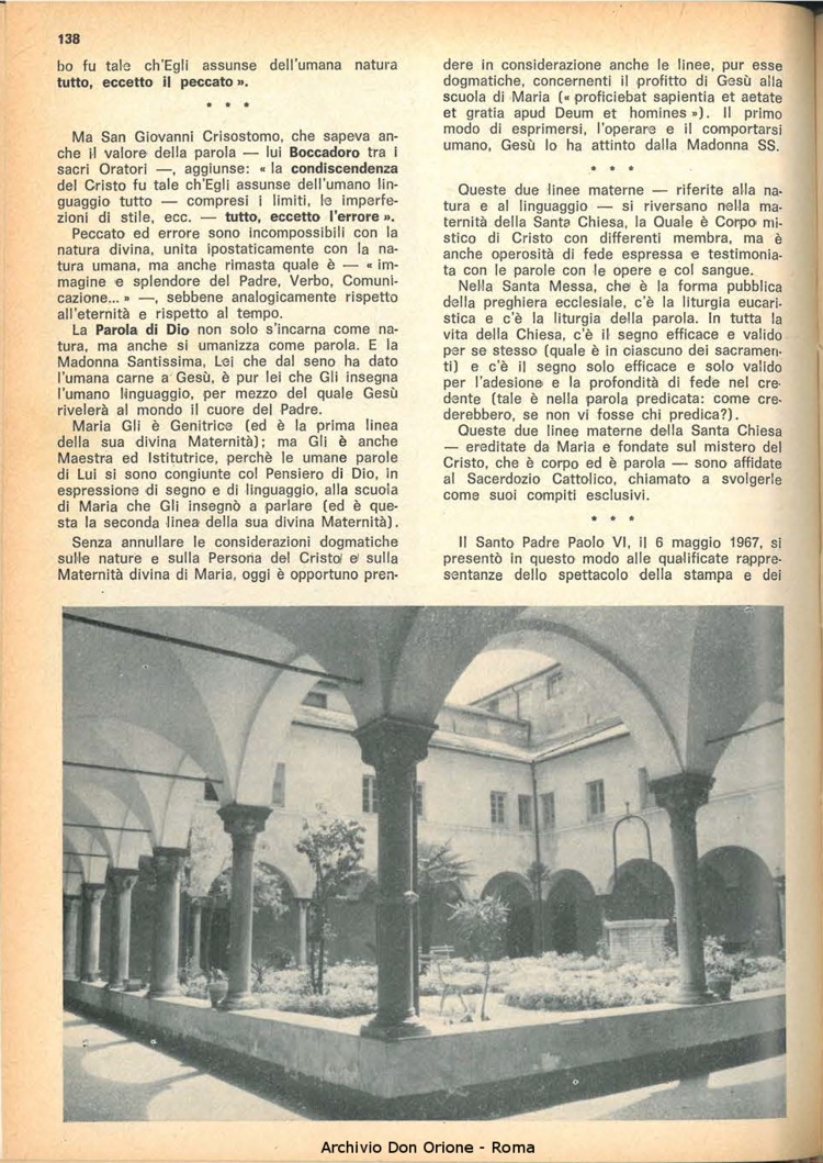 La piccola Opera della Divina Provvidenza, 62, 16, 15-08-1967, pagina 6