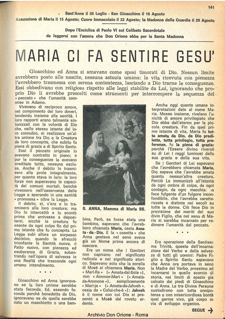 La piccola Opera della Divina Provvidenza, 62, 16, 15-08-1967, pagina 9