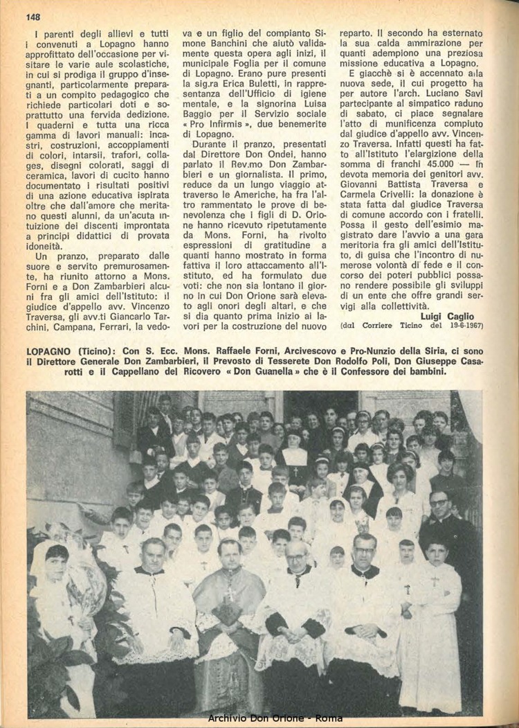 La piccola Opera della Divina Provvidenza, 62, 16, 15-08-1967, pagina 16