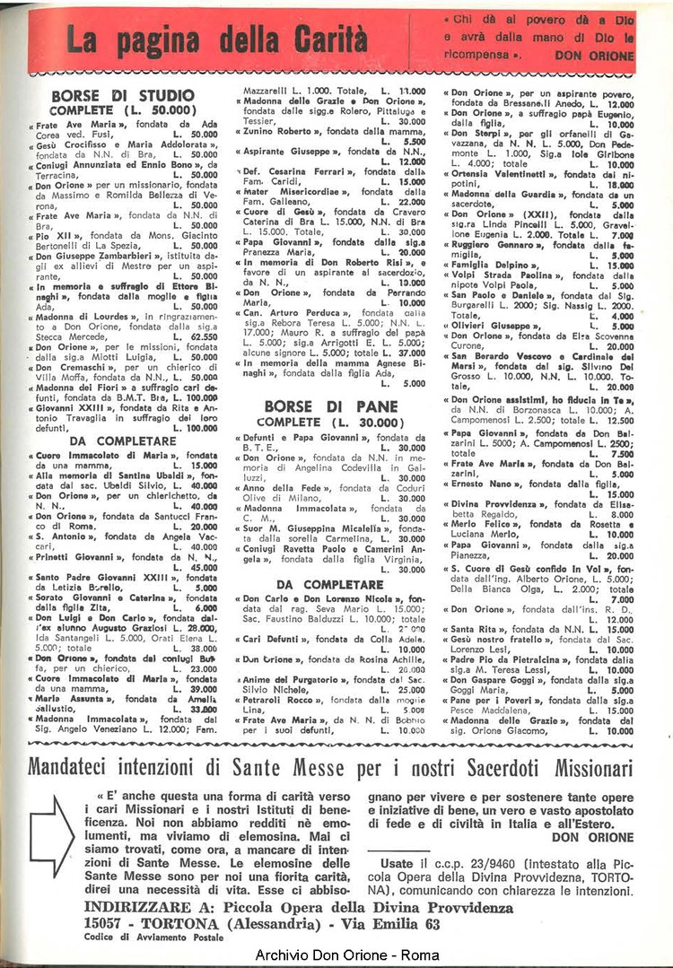 La piccola Opera della Divina Provvidenza, 62, 16, 15-08-1967, pagina 19
