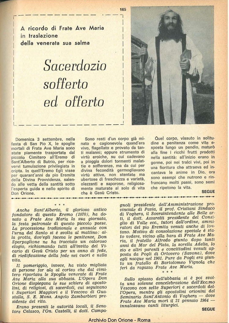 La piccola Opera della Divina Provvidenza, 62, 17, 15-09-1967, pagina 13