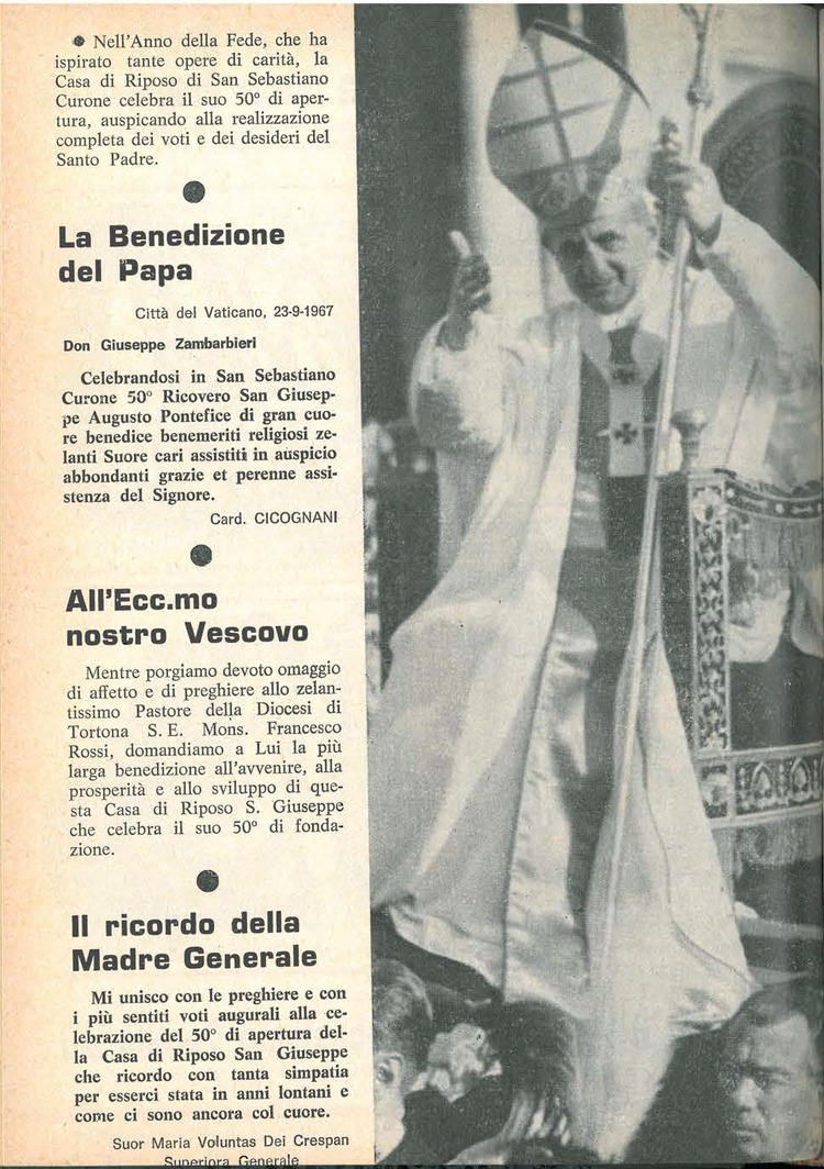 La piccola Opera della Divina Provvidenza, 62, 19, 01-10-1967, pagina 2
