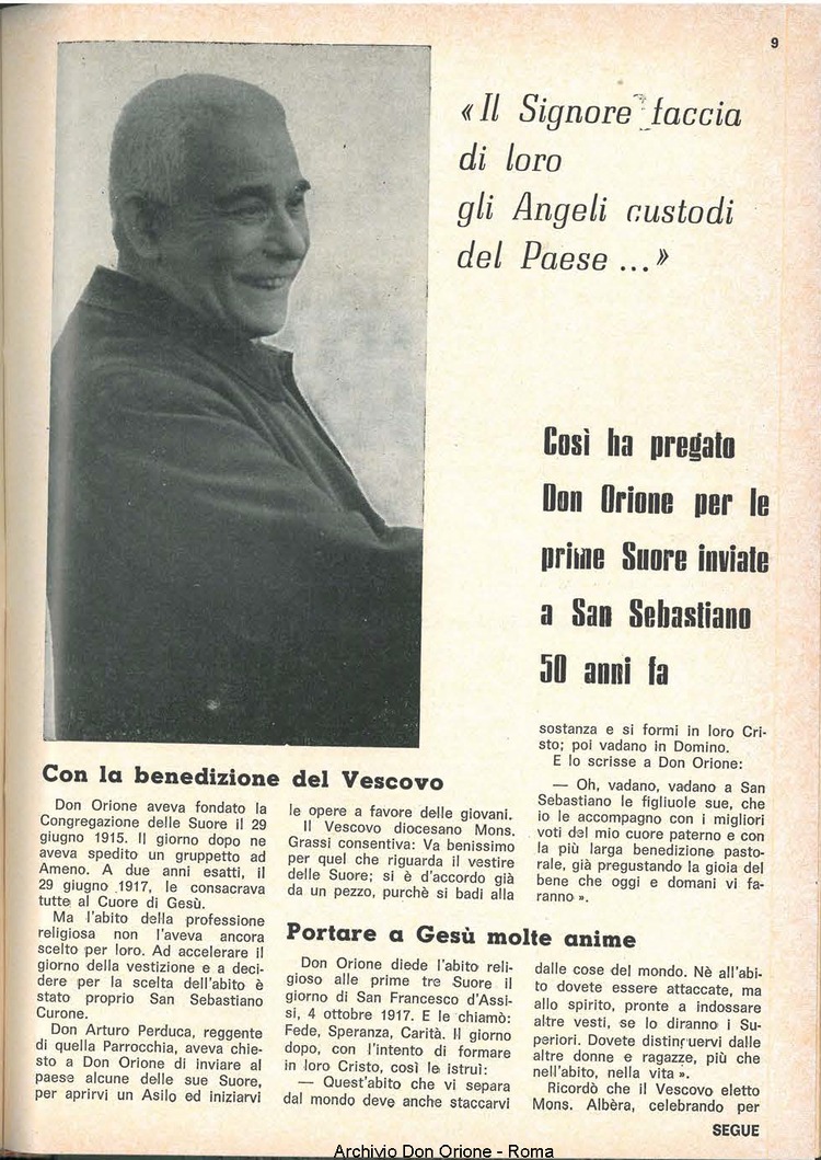 La piccola Opera della Divina Provvidenza, 62, 19, 01-10-1967, pagina 9