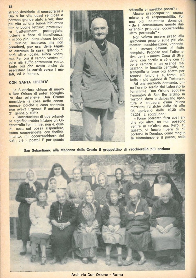 La piccola Opera della Divina Provvidenza, 62, 19, 01-10-1967, pagina 18