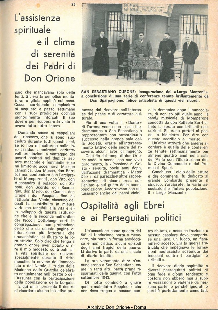 La piccola Opera della Divina Provvidenza, 62, 19, 01-10-1967, pagina 25