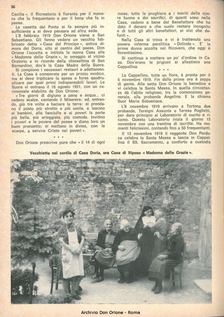 La piccola Opera della Divina Provvidenza, 62, 19, 01-10-1967, pagina 36