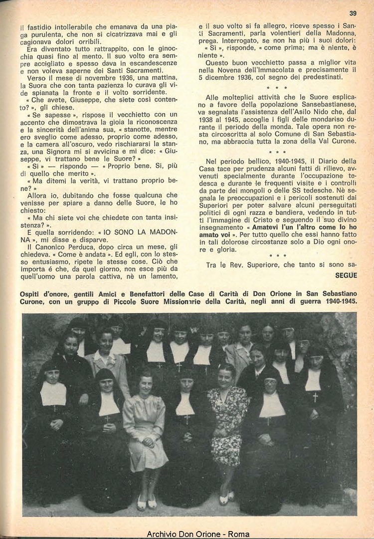 La piccola Opera della Divina Provvidenza, 62, 19, 01-10-1967, pagina 39
