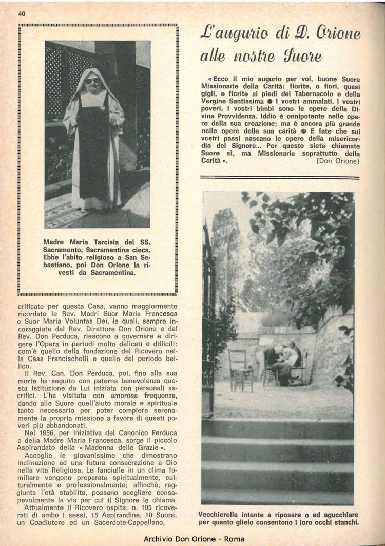 La piccola Opera della Divina Provvidenza, 62, 19, 01-10-1967, pagina 40