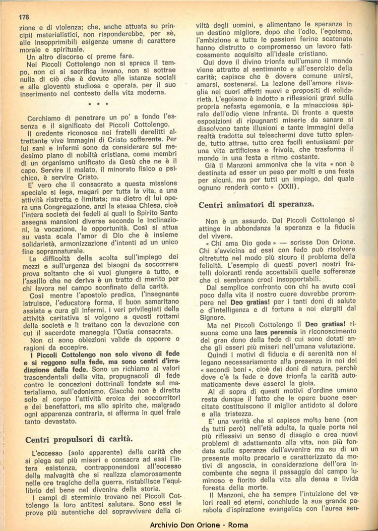 La piccola Opera della Divina Provvidenza, 62, 19, 01-10-1967, pagina 54