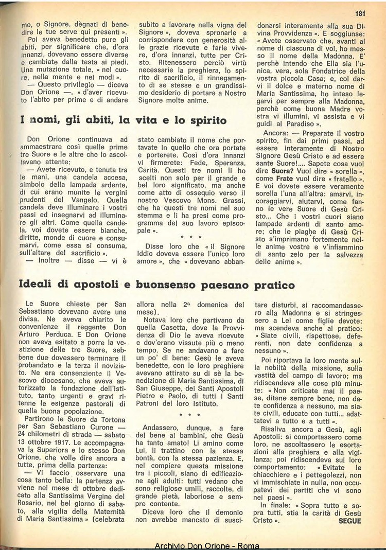 La piccola Opera della Divina Provvidenza, 62, 19, 01-10-1967, pagina 57