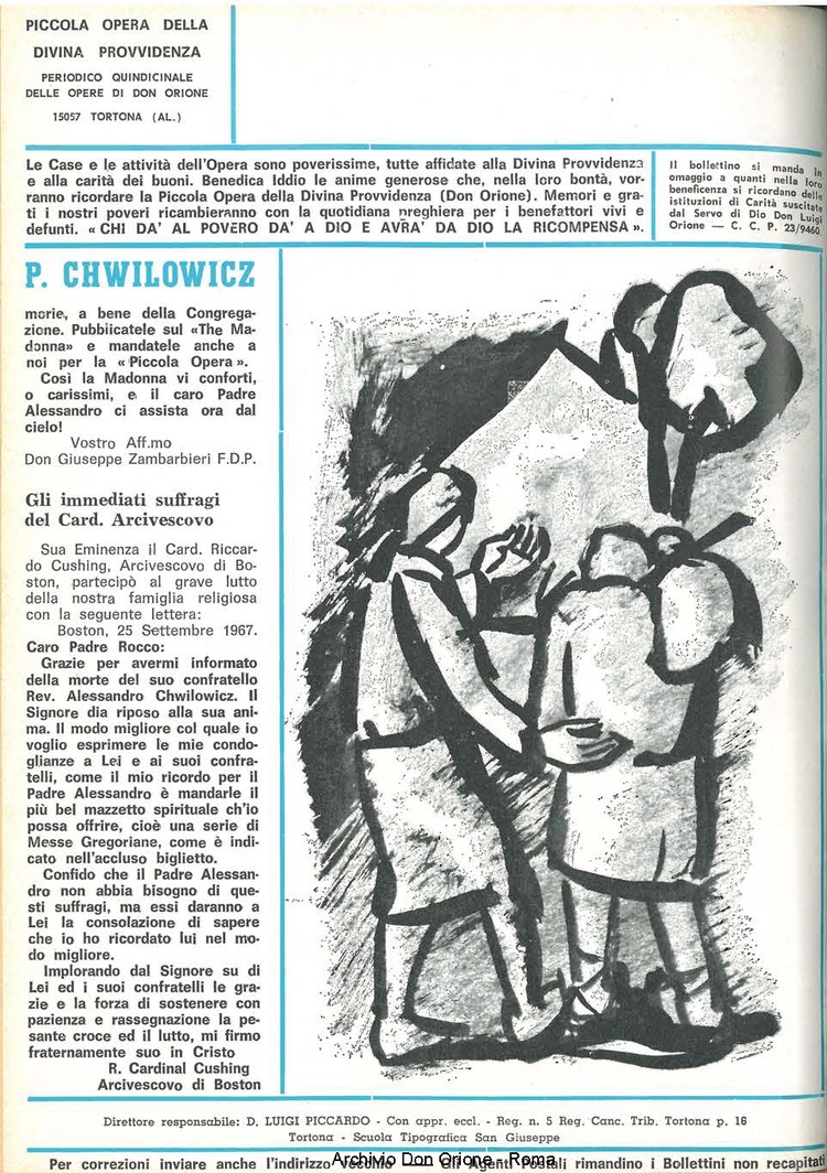 La piccola Opera della Divina Provvidenza, 62, 19, 01-10-1967, pagina 68
