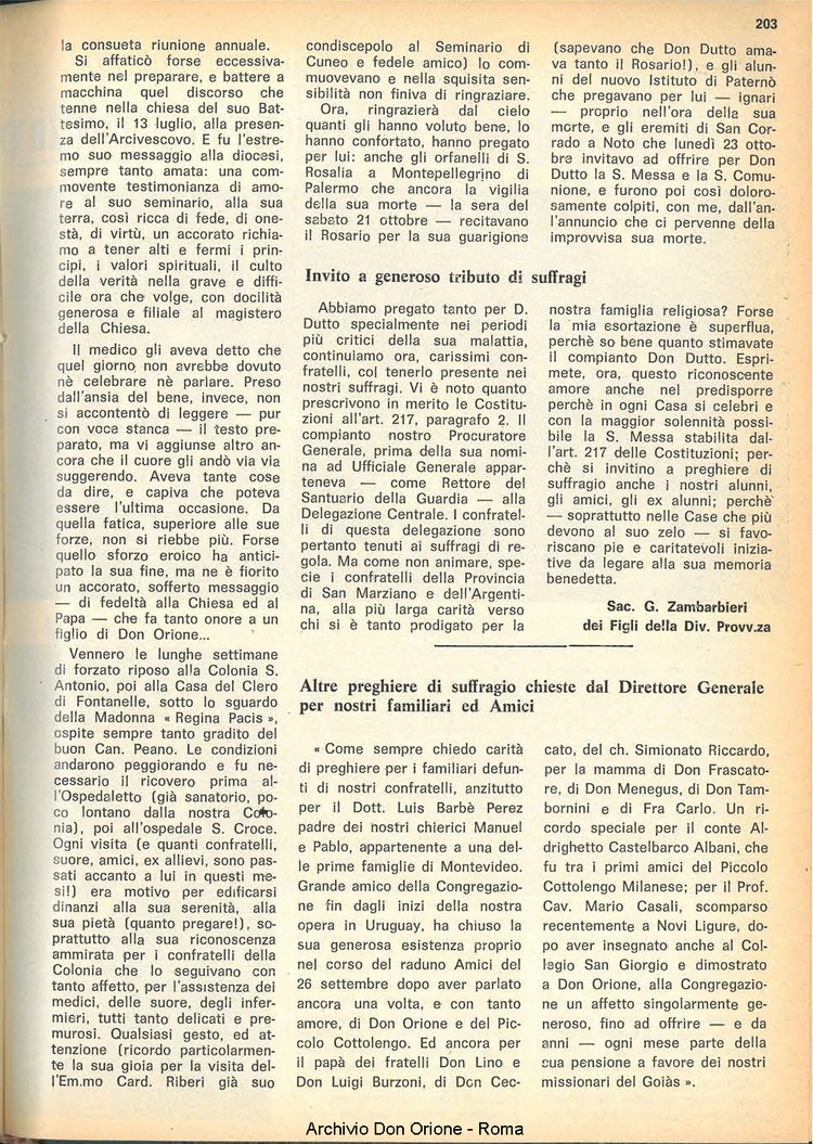 La piccola Opera della Divina Provvidenza, 62, 21, 01-11-1967, pagina 11