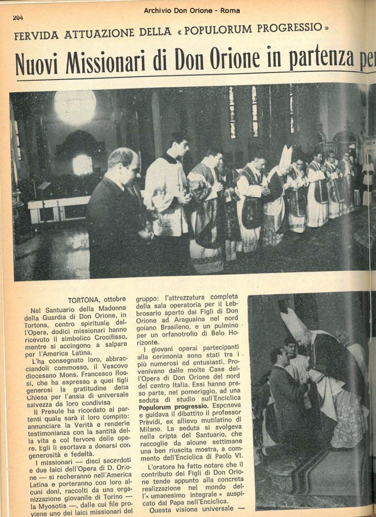 La piccola Opera della Divina Provvidenza, 62, 21, 01-11-1967, pagina 12