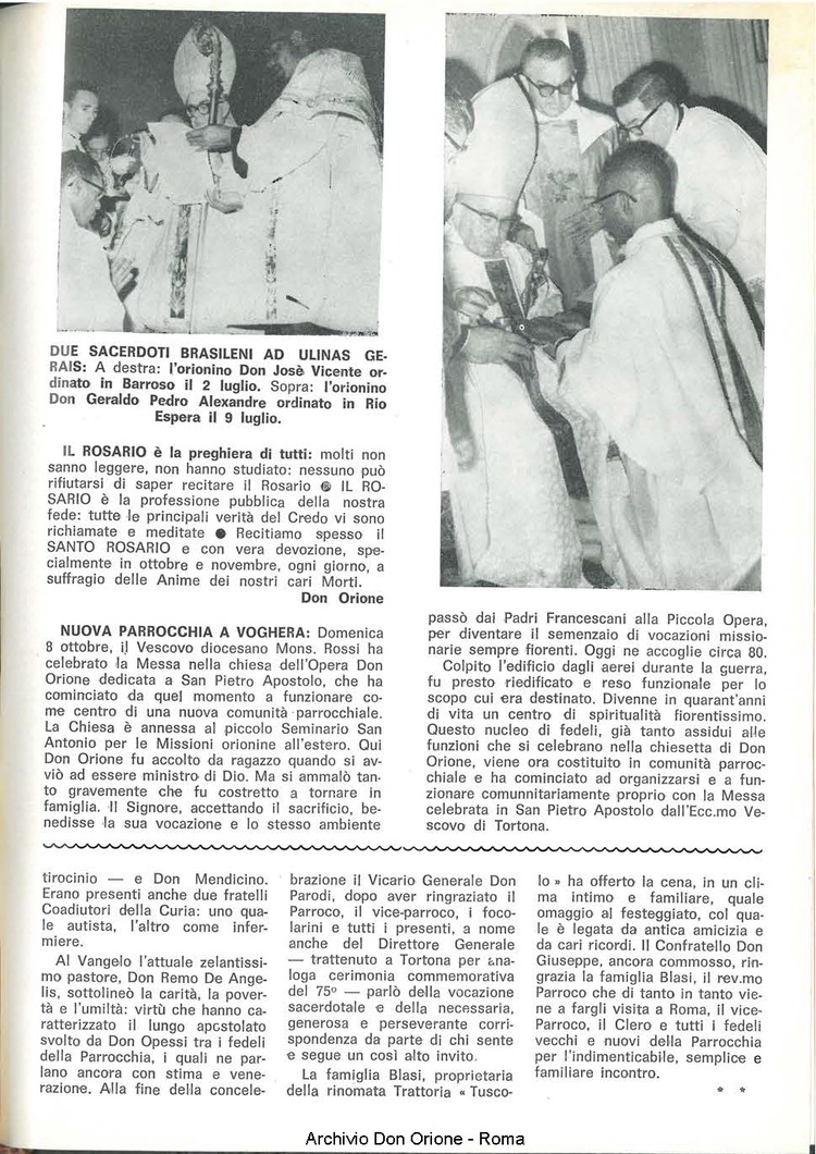 La piccola Opera della Divina Provvidenza, 62, 21, 01-11-1967, pagina 21