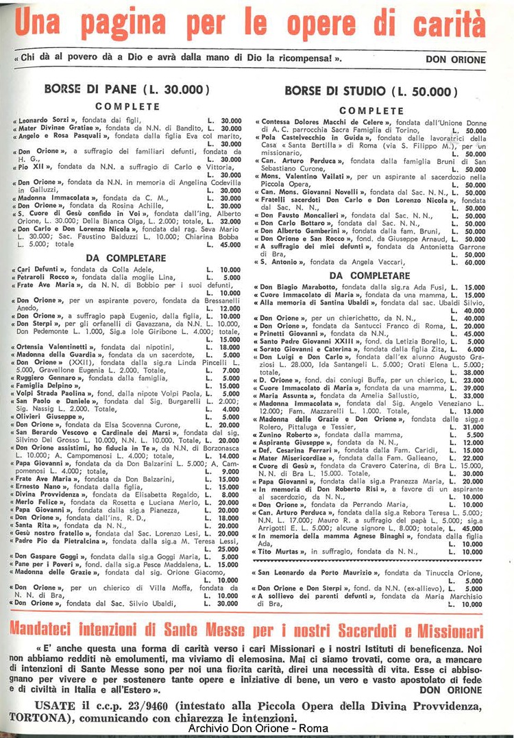 La piccola Opera della Divina Provvidenza, 62, 21, 01-11-1967, pagina 23