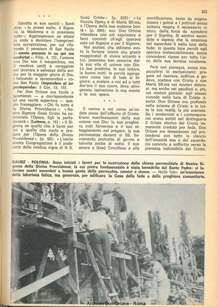 La piccola Opera della Divina Provvidenza, 62, 23, 01-12-1967, pagina 5