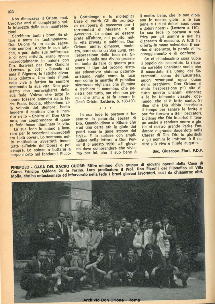 La piccola Opera della Divina Provvidenza, 62, 23, 01-12-1967, pagina 6