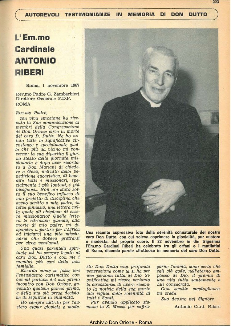 La piccola Opera della Divina Provvidenza, 62, 23, 01-12-1967, pagina 7