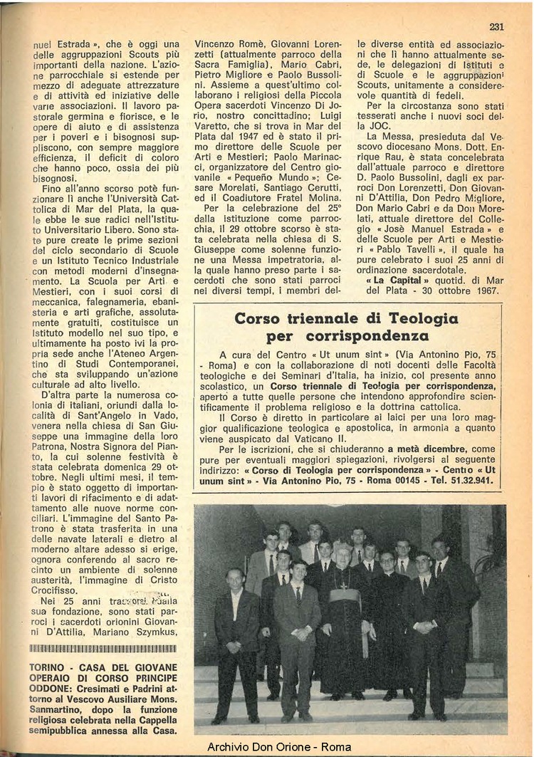 La piccola Opera della Divina Provvidenza, 62, 23, 01-12-1967, pagina 15