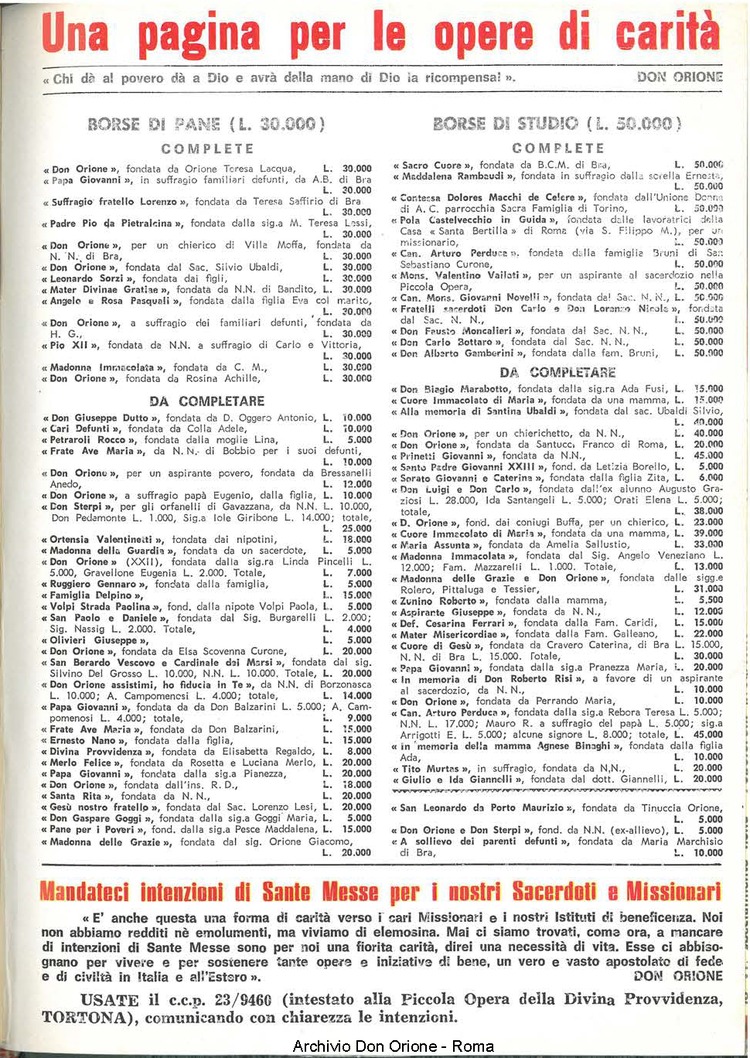 La piccola Opera della Divina Provvidenza, 62, 23, 01-12-1967, pagina 19