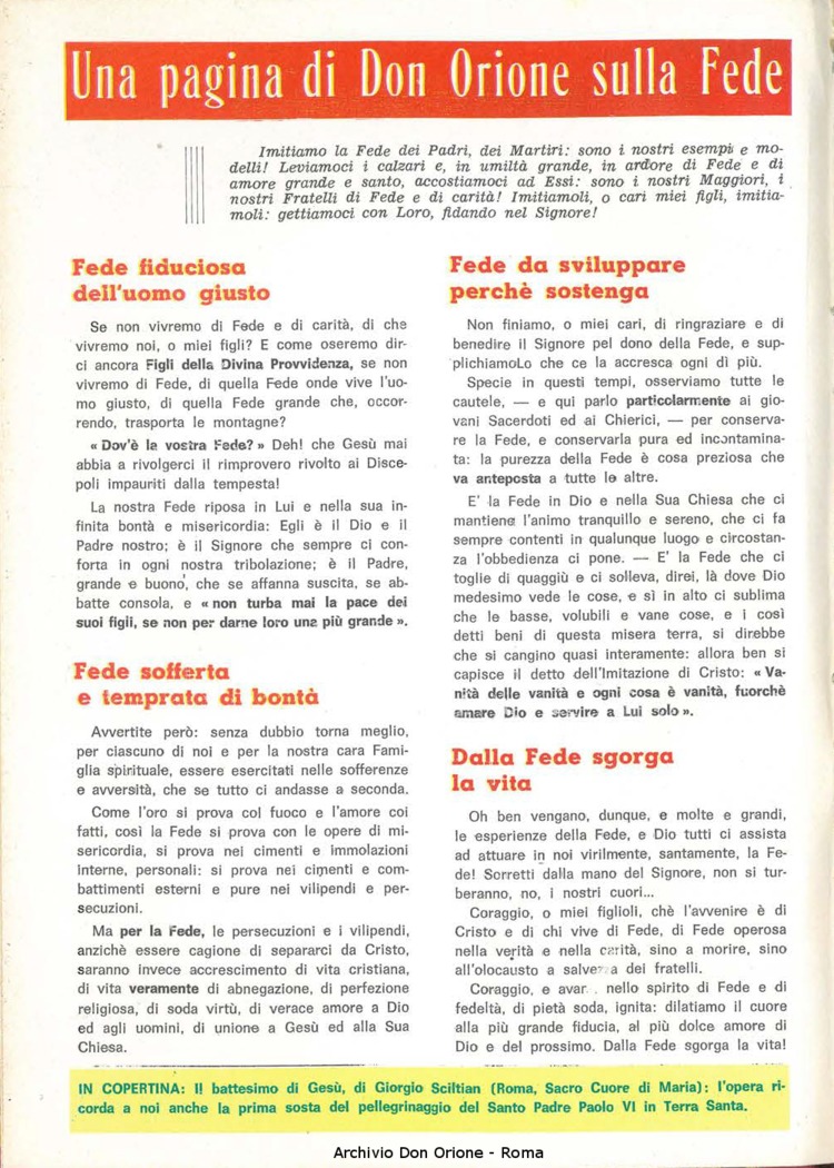 La piccola Opera della Divina Provvidenza, 63, 01, 01-01-1968, pagina 2