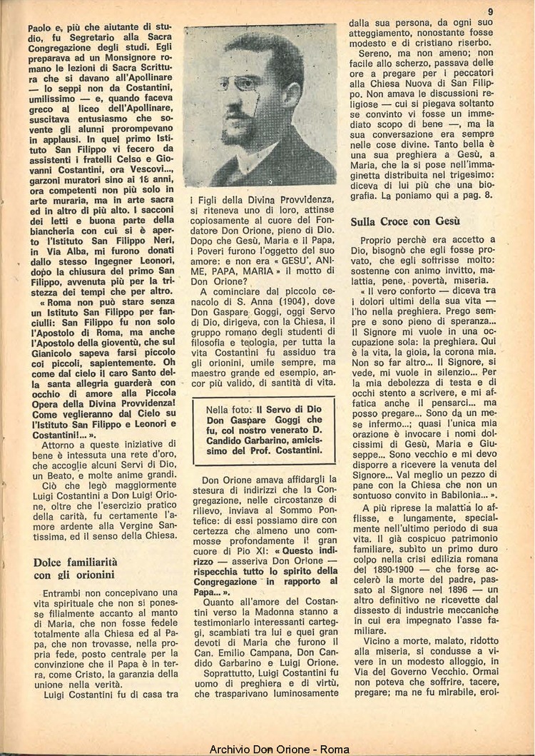 La piccola Opera della Divina Provvidenza, 63, 01, 01-01-1968, pagina 9