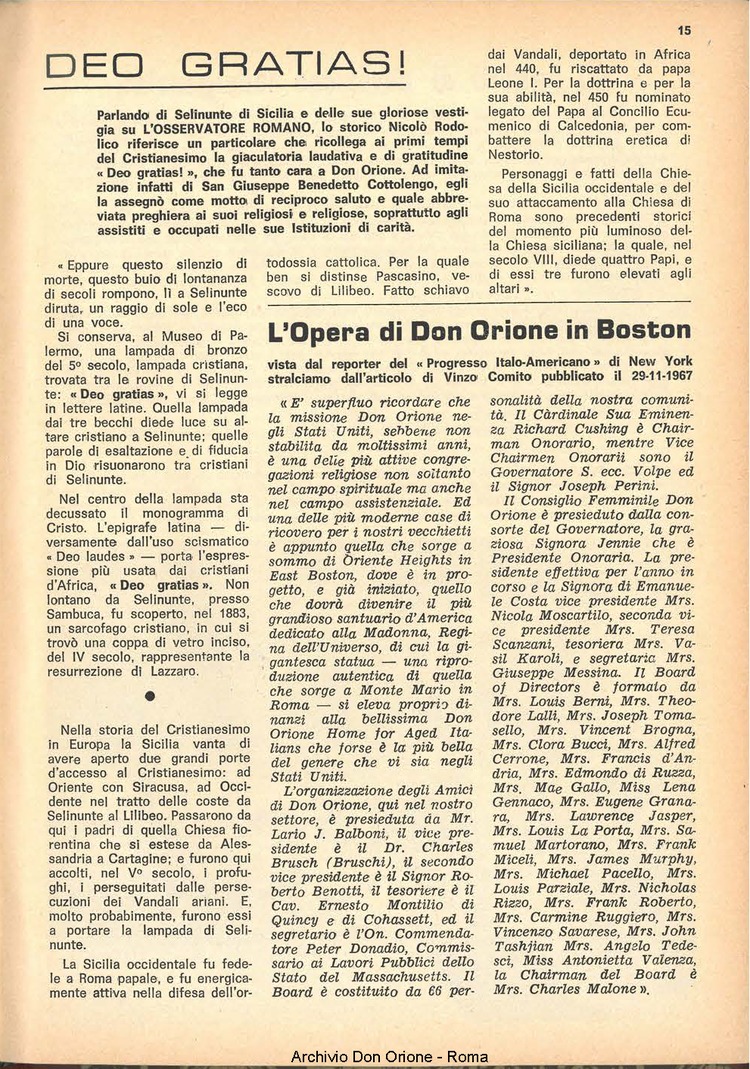 La piccola Opera della Divina Provvidenza, 63, 01, 01-01-1968, pagina 15