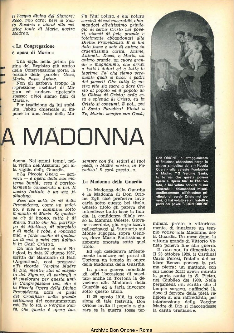 La piccola Opera della Divina Provvidenza, 63, 01, 01-01-1968, pagina 27