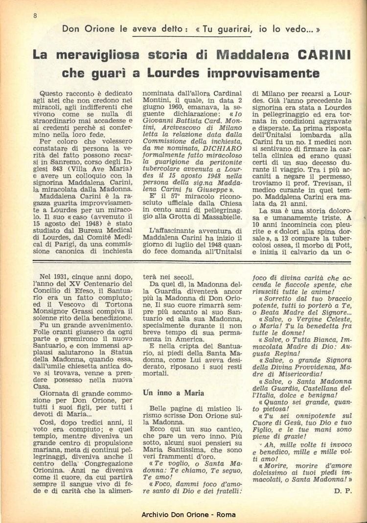 La piccola Opera della Divina Provvidenza, 63, 01, 01-01-1968, pagina 28